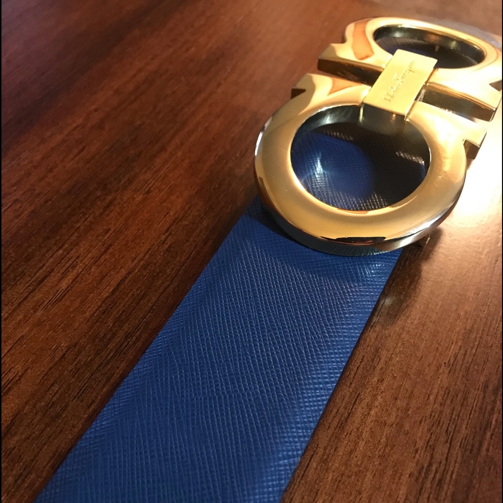 Reversible ferragammo XL buckle belt men’s size 32